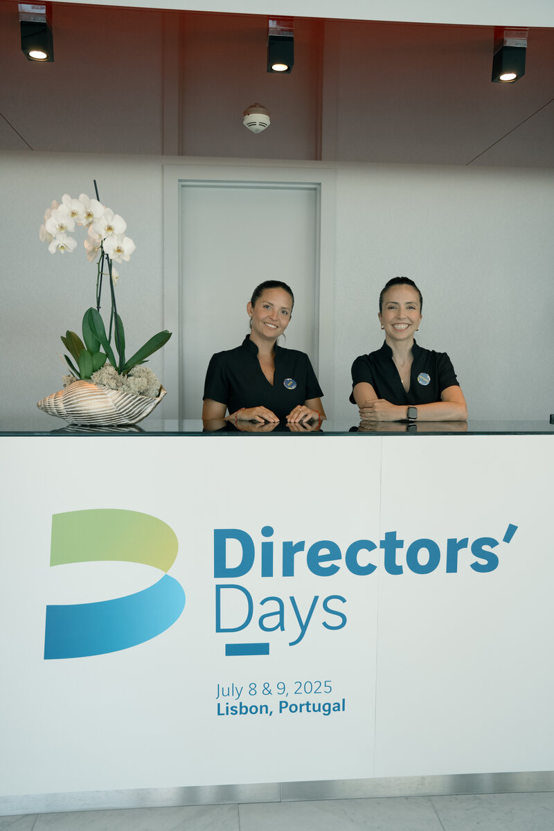 Receção e registo de participantes nos Directors' Days da Actemium, Myriad Hotel, Lisboa