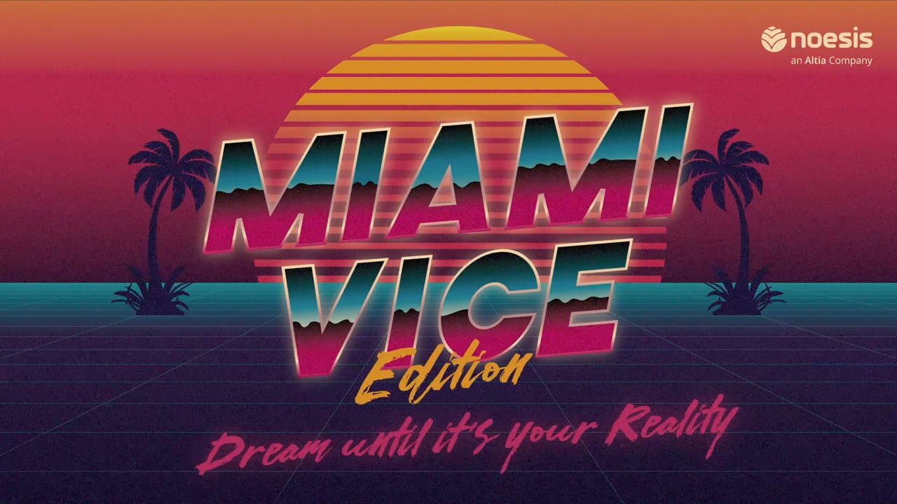 Noesis Sunset, Summer Party «Miami Vice» video